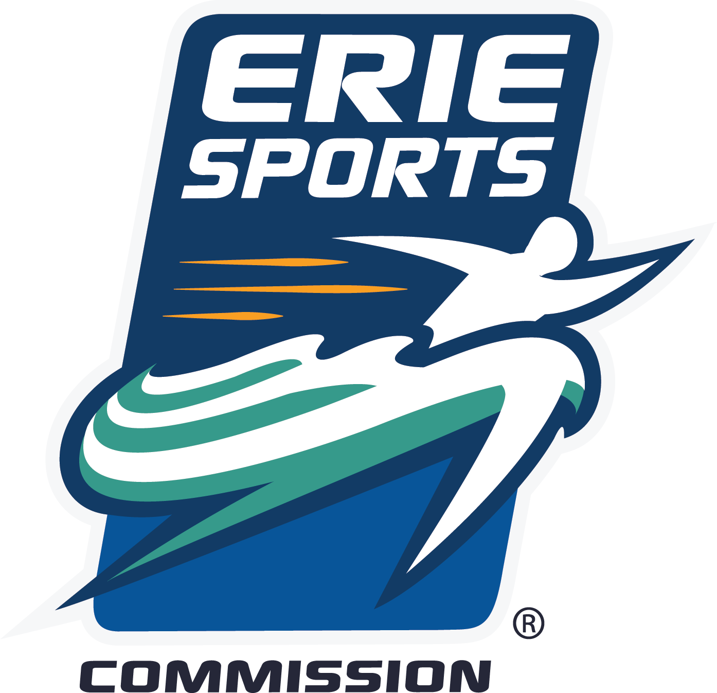 VisitErie ESC Logo Blue type v2